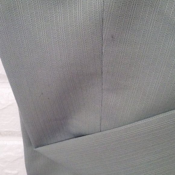 Vintage 70s Haband Dbl-Knit Polyester Disco Pants -S(31) Mod Retro Leisure Sage - Picture 10 of 10